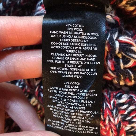 self-portrait Red Melange Crewneck Sweater - Picture 9 of 9